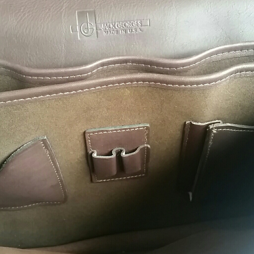 Leather Briefcase - Picture 5 of 8